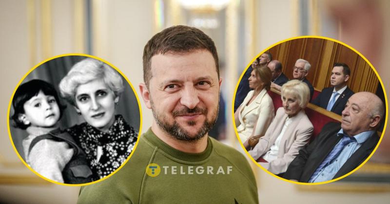 Мати Володимира Зеленського — інженер, а батько — науковець: якими є батьки президента та скільки їм років (фото)