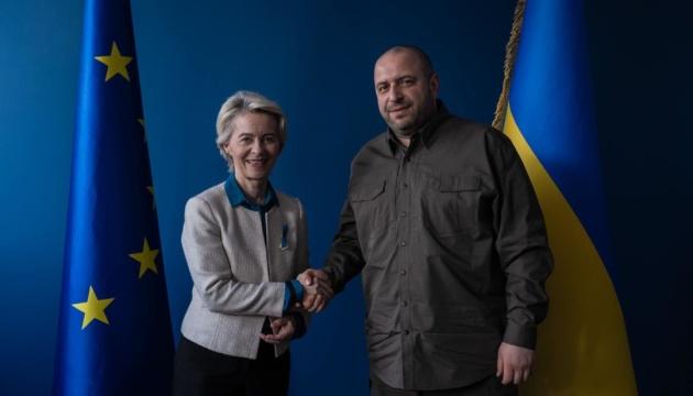 У Києві було відкрито Офіс оборонних інновацій Європейського Союзу, що стало спільною ініціативою Умєрова та фон дер Ляєн.